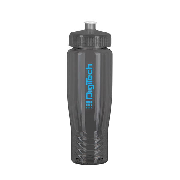 SAHARA 28 oz. Eco-Polyclear™ Sports Bottle with Push/Pull Li - SAHARA 28 oz. Eco-Polyclear™ Sports Bottle with Push/Pull Li - Image 0 of 8