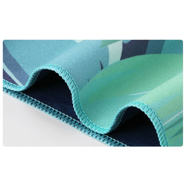 Quick Dry Beach Towel w/ FullBleed Sublimation 200 GSM Plum Grove