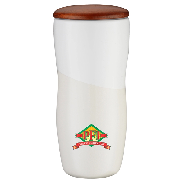 Imari Double Walled 12oz Ceramic Tumbler - Imari Double Walled 12oz Ceramic Tumbler - Image 2 of 11