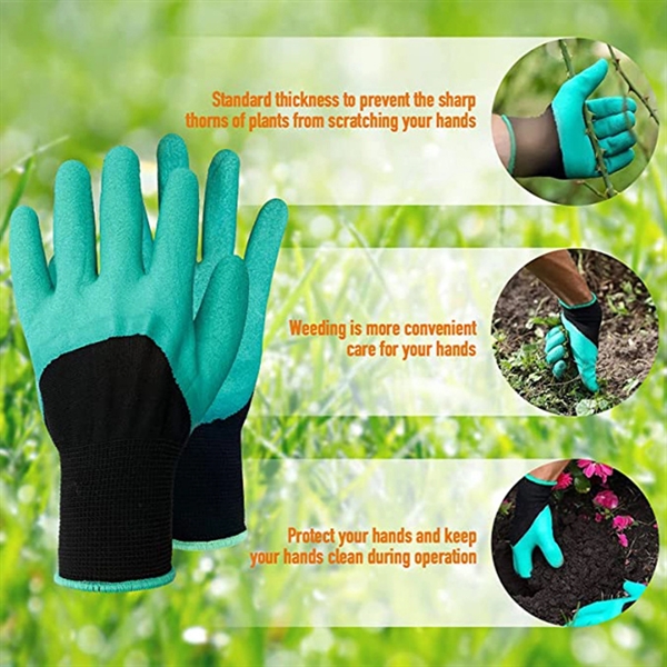 Gardening gloves, vegetable, flower, and weed protection - Gardening gloves, vegetable, flower, and weed protection - Image 2 of 2
