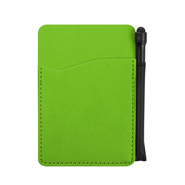 Executive Cell Phone Wallet with Pen - Executive Cell Phone Wallet with Pen - Image 4 of 10