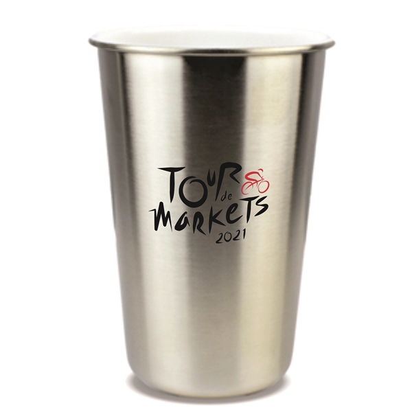 CeramiSteel® 16oz Premium Pint Stainless Steel Cup - CeramiSteel® 16oz Premium Pint Stainless Steel Cup - Image 1 of 3
