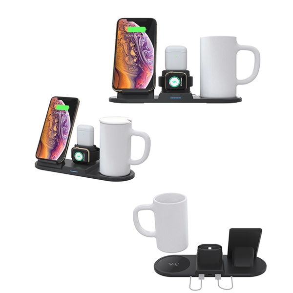 15W Multi-function Wireless Charger with Heating Cup - 15W Multi-function Wireless Charger with Heating Cup - Image 9 of 9