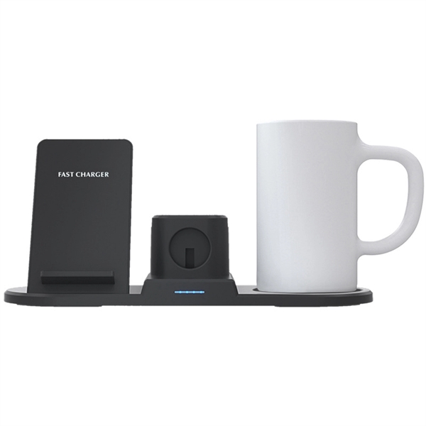 15W Multi-function Wireless Charger with Heating Cup - 15W Multi-function Wireless Charger with Heating Cup - Image 1 of 9