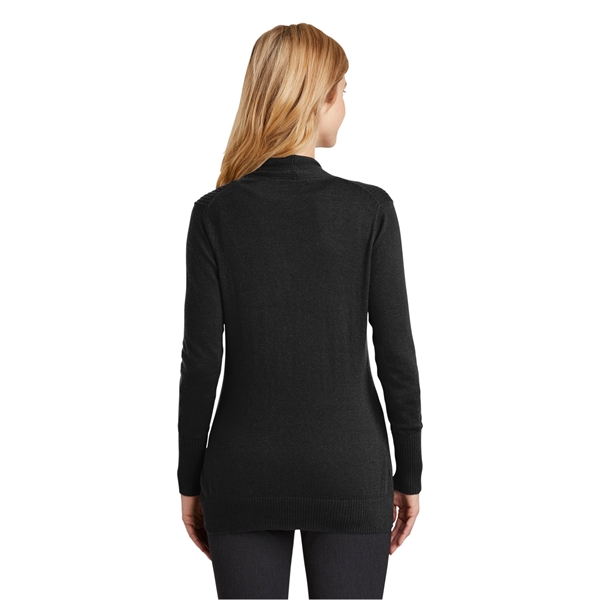 Port Authority Women's Open Front Cardigan Sweater. - Port Authority Women's Open Front Cardigan Sweater. - Image 11 of 20