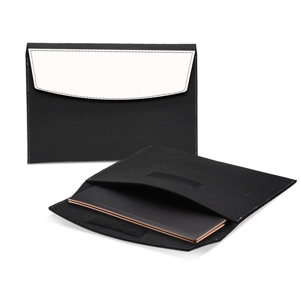 Sustainable 15" Laptop Sleeve (Black) - Sustainable 15" Laptop Sleeve (Black) - Image 7 of 8