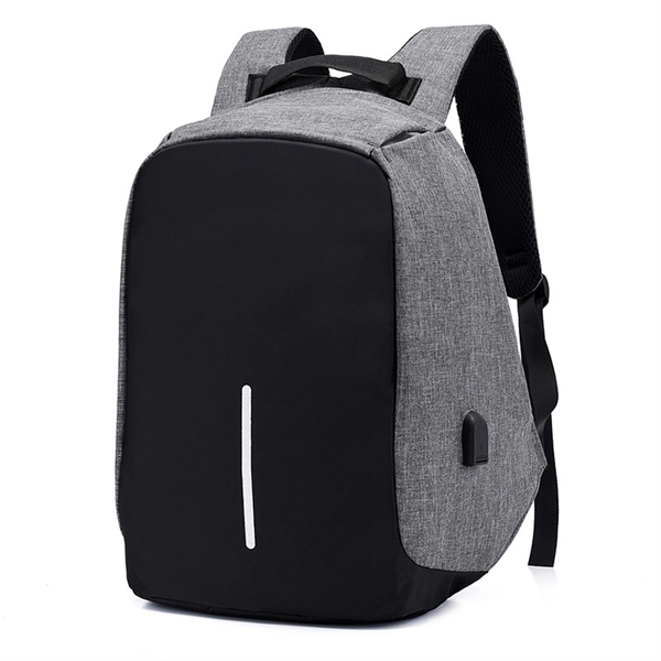 Multi-functional Anti-theft USB Charging Travel Backpack - Multi-functional Anti-theft USB Charging Travel Backpack - Image 3 of 11