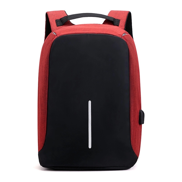 Multi-functional Anti-theft USB Charging Travel Backpack - Multi-functional Anti-theft USB Charging Travel Backpack - Image 7 of 11