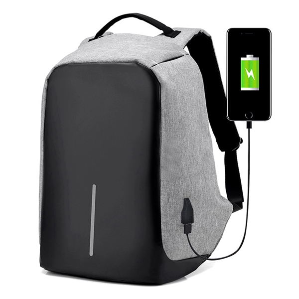 Multi-functional Anti-theft USB Charging Travel Backpack - Multi-functional Anti-theft USB Charging Travel Backpack - Image 10 of 11
