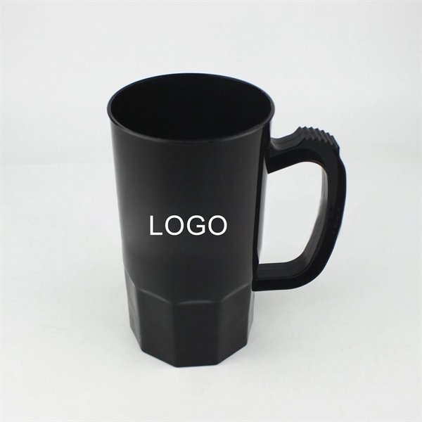 Custom Plastic Beer Mug - Custom Plastic Beer Mug - Image 1 of 3