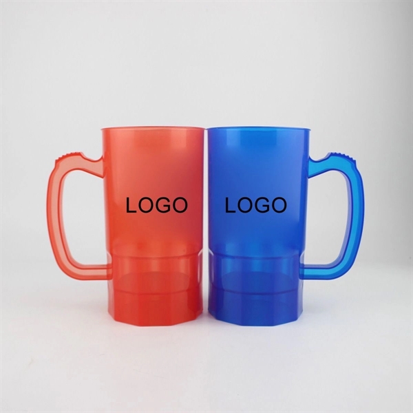 Custom Plastic Beer Mug - Custom Plastic Beer Mug - Image 3 of 3