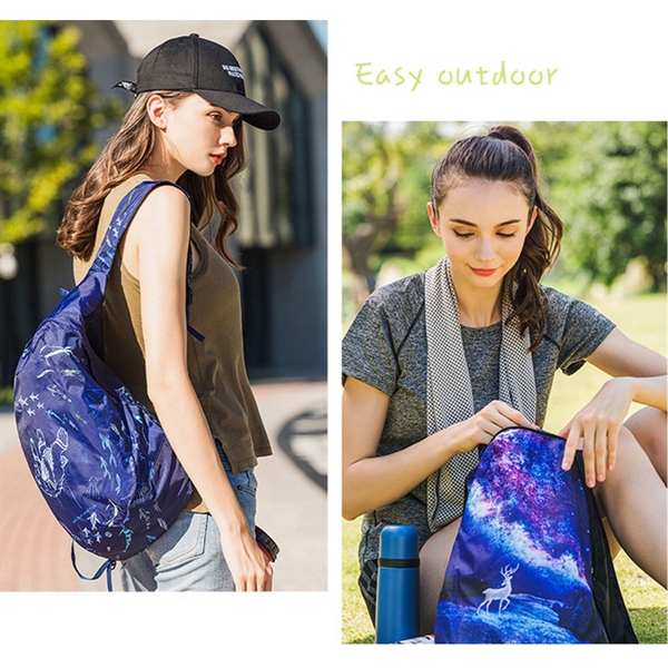 Lightweight Portable Foldable Backpack - Lightweight Portable Foldable Backpack - Image 4 of 5