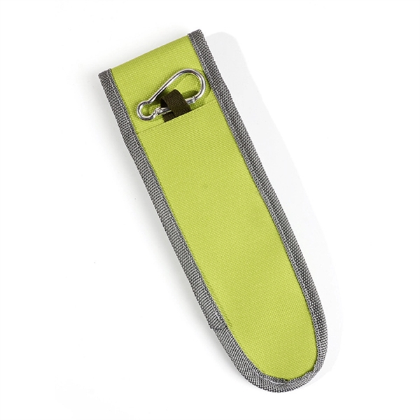 Bamboo Travel Utensil Set With Carrying Case - Bamboo Travel Utensil Set With Carrying Case - Image 10 of 14