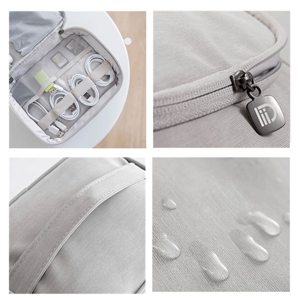 Electronic Accessories Travel Cord Organizer Carrying Bag - Electronic Accessories Travel Cord Organizer Carrying Bag - Image 3 of 5