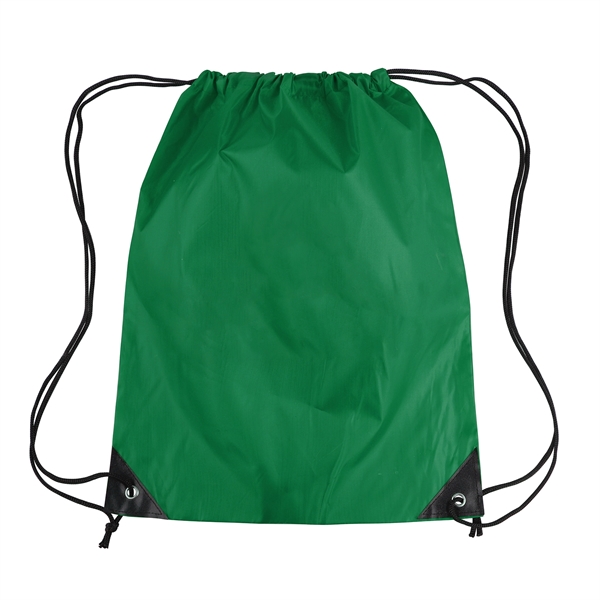 Polyester Drawstring Cinch Backpack - Polyester Drawstring Cinch Backpack - Image 7 of 20