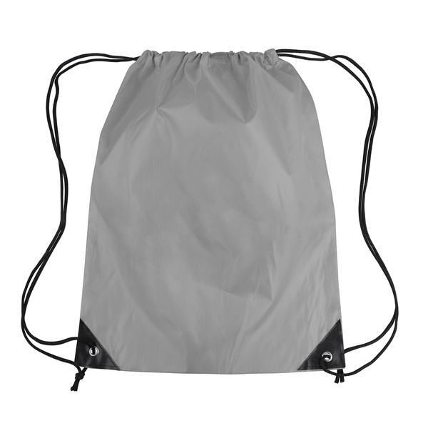 Polyester Drawstring Cinch Backpack - Polyester Drawstring Cinch Backpack - Image 11 of 20