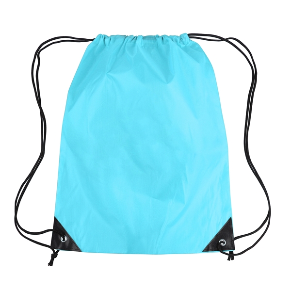 Polyester Drawstring Cinch Backpack - Polyester Drawstring Cinch Backpack - Image 15 of 20