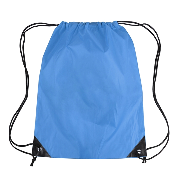 Polyester Drawstring Cinch Backpack - Polyester Drawstring Cinch Backpack - Image 16 of 20