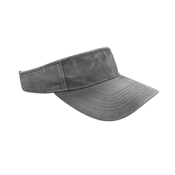 Pigment Dyed Washed Sun Visor - Pigment Dyed Washed Sun Visor - Image 2 of 9