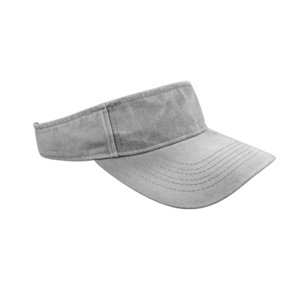 Pigment Dyed Washed Sun Visor - Pigment Dyed Washed Sun Visor - Image 4 of 9