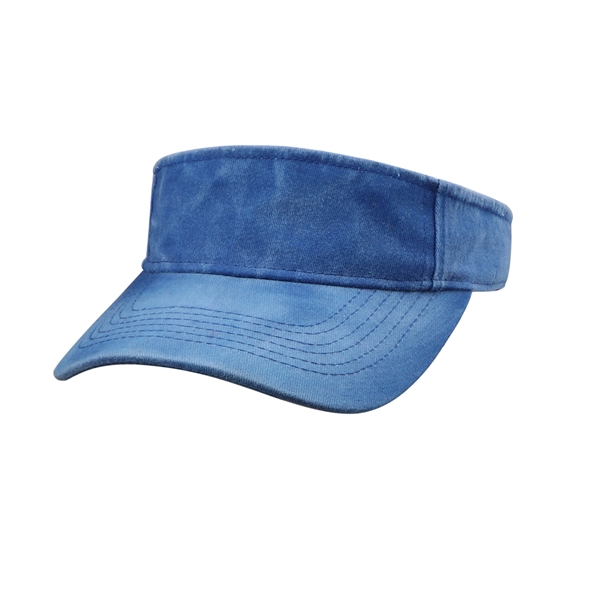 Pigment Dyed Washed Sun Visor - Pigment Dyed Washed Sun Visor - Image 9 of 9