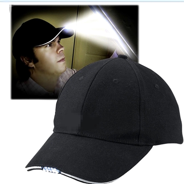 Snapback LED Baseball Cap - Snapback LED Baseball Cap - Image 8 of 8
