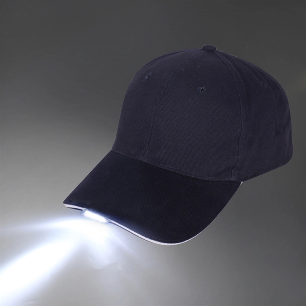 Snapback LED Baseball Cap - Snapback LED Baseball Cap - Image 5 of 8
