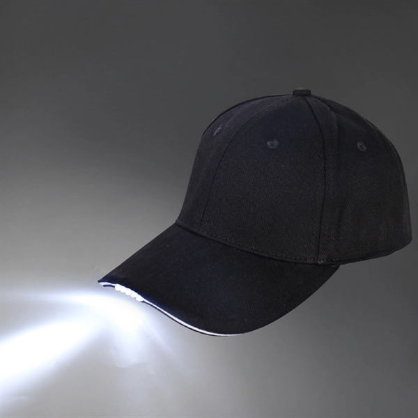 Snapback LED Baseball Cap - Snapback LED Baseball Cap - Image 6 of 8