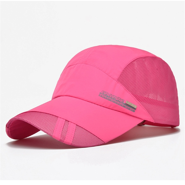 Lightweight Mesh Running Golf Cap - Lightweight Mesh Running Golf Cap - Image 3 of 5
