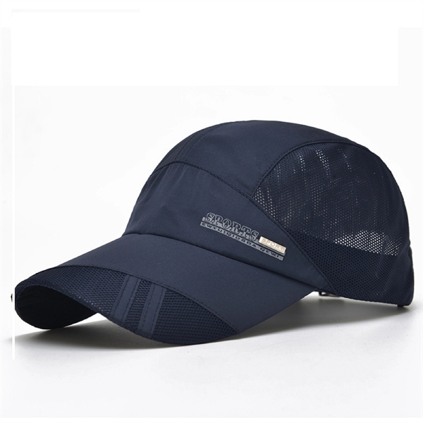 Lightweight Mesh Running Golf Cap - Lightweight Mesh Running Golf Cap - Image 4 of 5