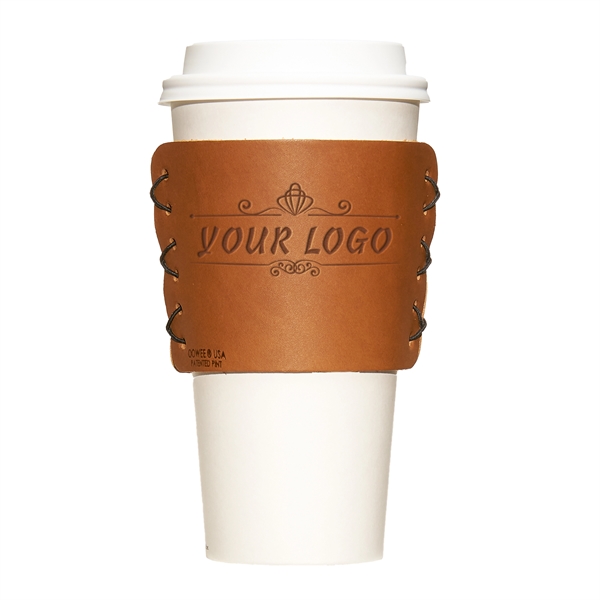 Leather Wrap Coffee and Multi Sleeve - Leather Wrap Coffee and Multi Sleeve - Image 1 of 11