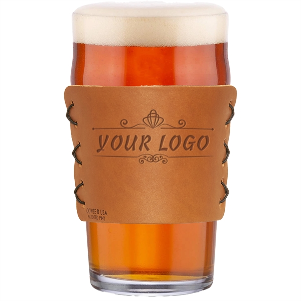 Leather Wrap Coffee and Multi Sleeve - Leather Wrap Coffee and Multi Sleeve - Image 4 of 11