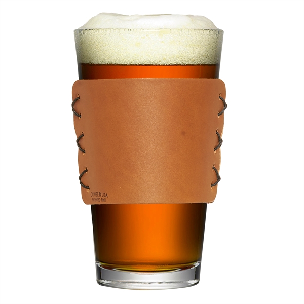 Leather Wrap Coffee and Multi Sleeve - Leather Wrap Coffee and Multi Sleeve - Image 7 of 11