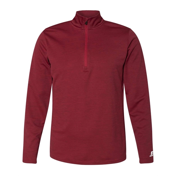 Russell Athletic Men's Striated Quarter-Zip Pullover - Russell Athletic Men's Striated Quarter-Zip Pullover - Image 17 of 18