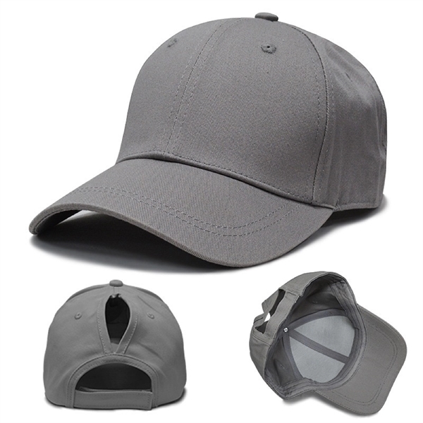 Cotton Horsetail Baseball Cap - Cotton Horsetail Baseball Cap - Image 5 of 10