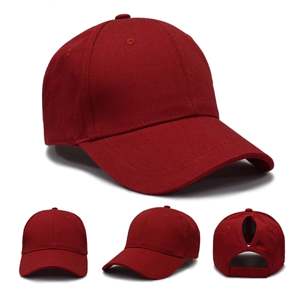 Cotton Horsetail Baseball Cap - Cotton Horsetail Baseball Cap - Image 7 of 10