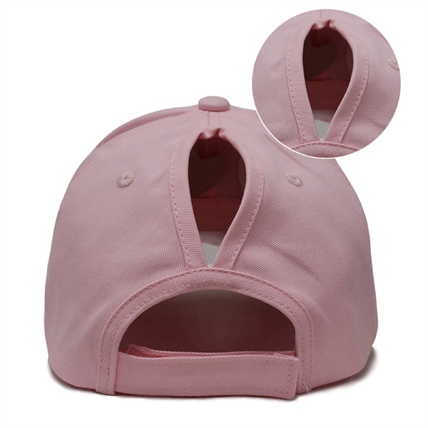 Cotton Horsetail Baseball Cap - Cotton Horsetail Baseball Cap - Image 9 of 10