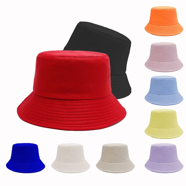 Solid Color Bucket Hats
