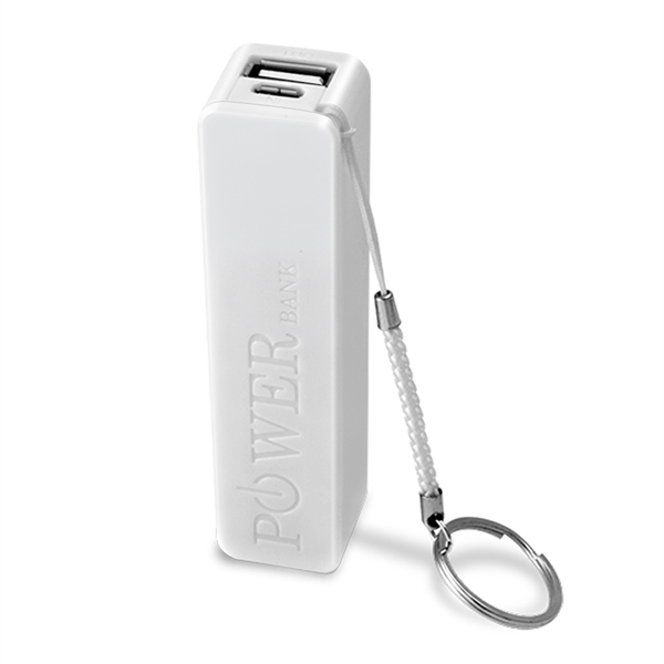 Graham Photo Power Bank UL Listed w/ Key Chain - 2200mAH - Graham Photo Power Bank UL Listed w/ Key Chain - 2200mAH - Image 1 of 3
