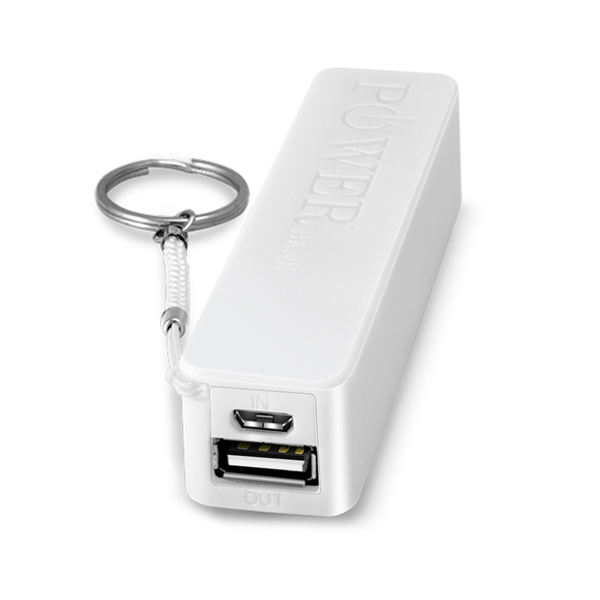 Graham Photo Power Bank UL Listed w/ Key Chain - 2200mAH - Graham Photo Power Bank UL Listed w/ Key Chain - 2200mAH - Image 2 of 3