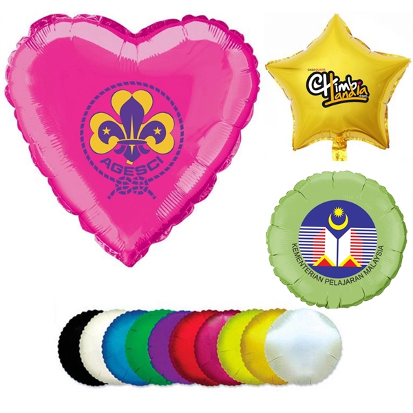 Full Color Premium Mylar Balloon 18" - Full Color Premium Mylar Balloon 18" - Image 0 of 3