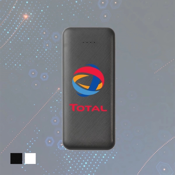 Fabric Texture Power Bank - 5000mAh - Fabric Texture Power Bank - 5000mAh - Image 0 of 5