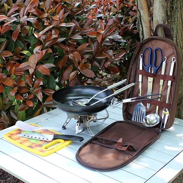 Camp Kitchen Cooking Utensil Set 7Pcs - Camp Kitchen Cooking Utensil Set 7Pcs - Image 3 of 3