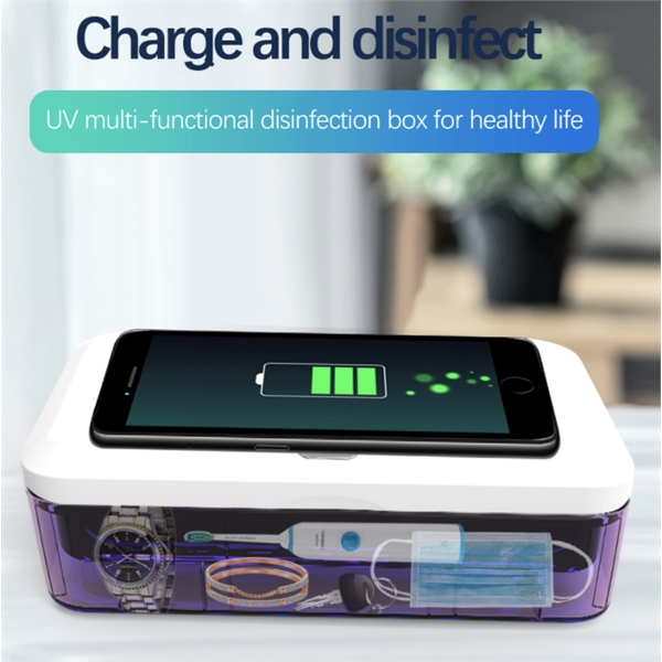 Cleanify UV Sanitizer Wireless Charger - Cleanify UV Sanitizer Wireless Charger - Image 1 of 5
