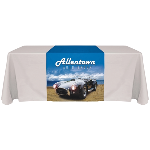 30" x 84" Knit Polyester Custom Table Runner - 30" x 84" Knit Polyester Custom Table Runner - Image 1 of 9