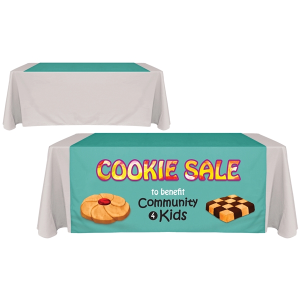 60 " x 60" Knit Polyester Custom Table Runner - 60 " x 60" Knit Polyester Custom Table Runner - Image 0 of 9