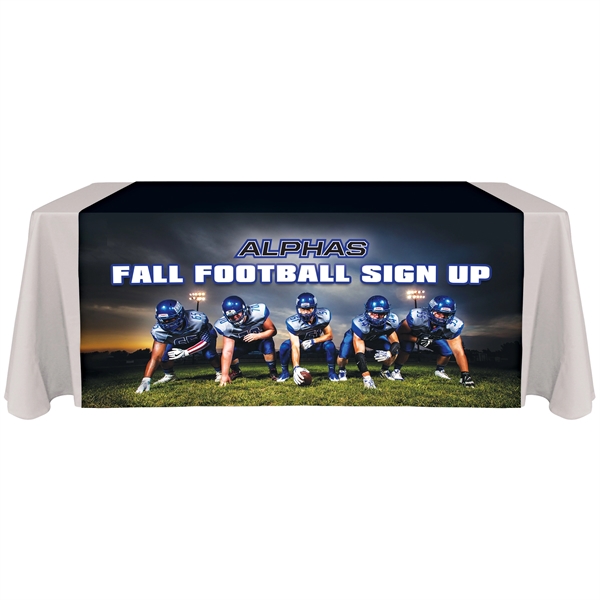 60" x 72" Knit Polyester Custom Table Runner - 60" x 72" Knit Polyester Custom Table Runner - Image 1 of 9
