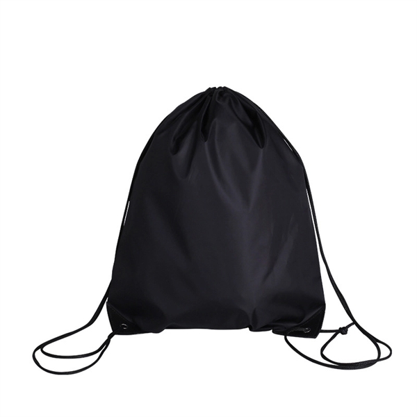 210D Polyester Drawstring Backpack - 210D Polyester Drawstring Backpack - Image 6 of 14