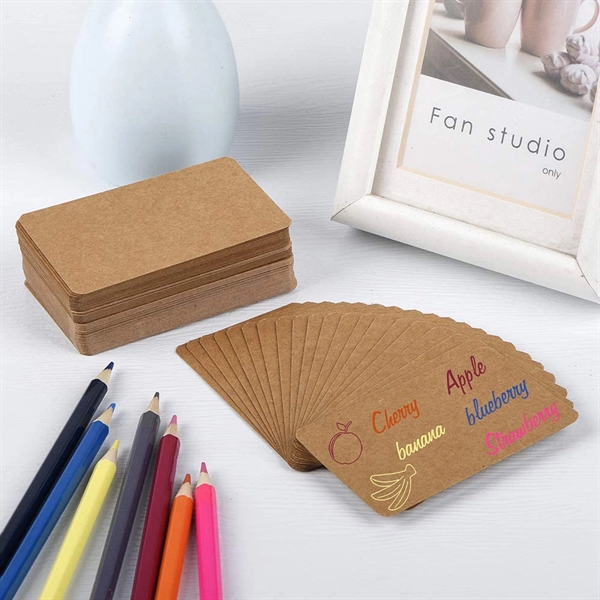 Kraft Paper Business Cards 3.5x2.1 inch - Kraft Paper Business Cards 3.5x2.1 inch - Image 4 of 4