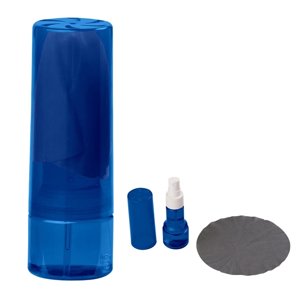 Custom 1 Oz. Cleaning Spray With Microfiber Cloth